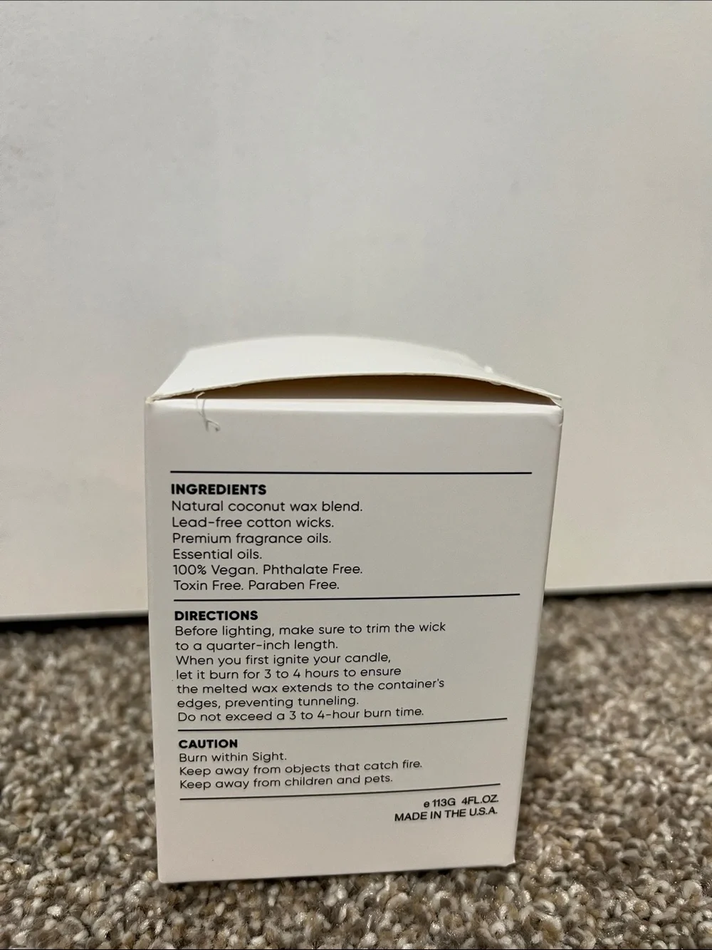 Paperwhite Co Retirement Candle
